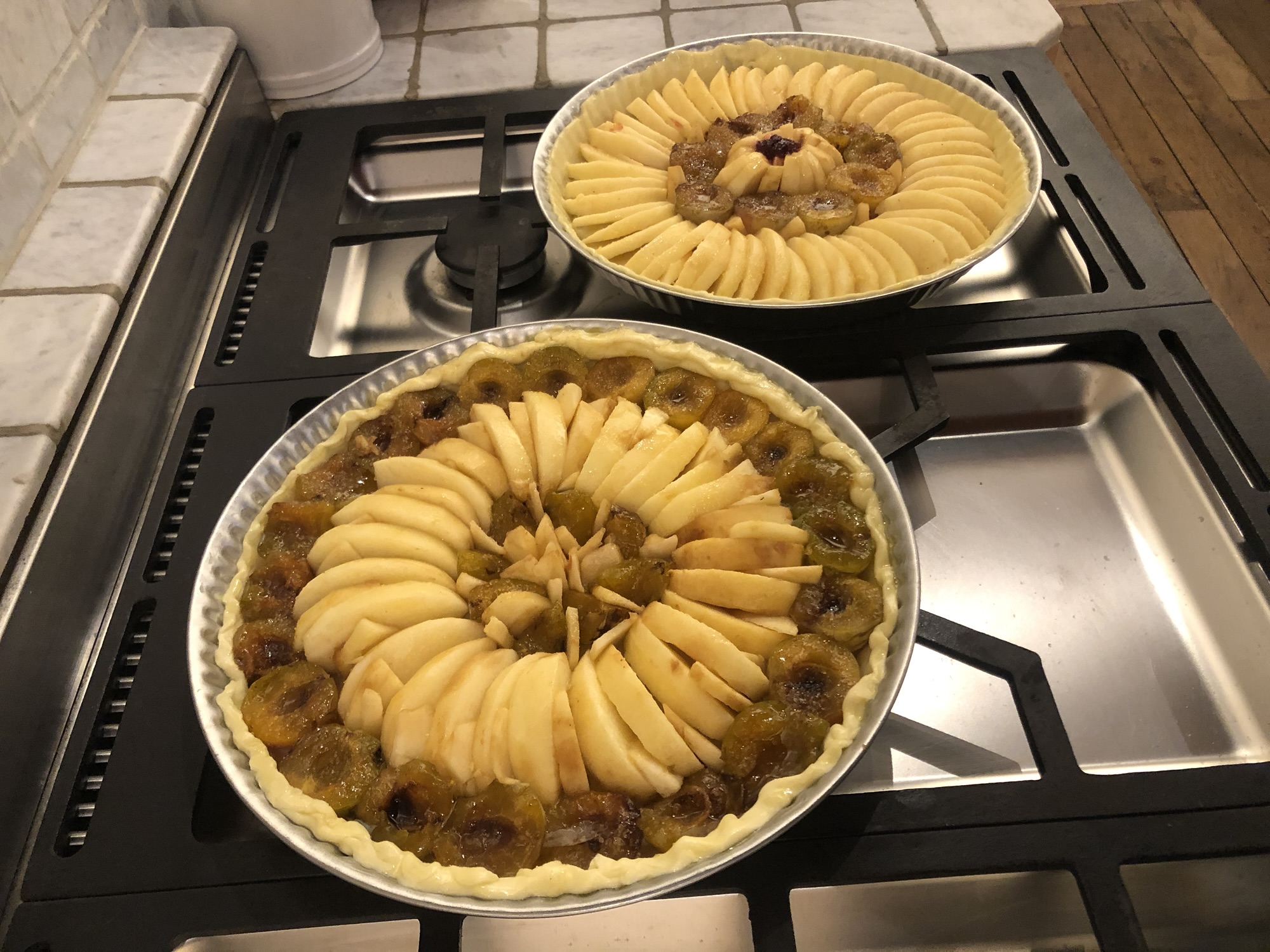 Tarte aux pommes maison